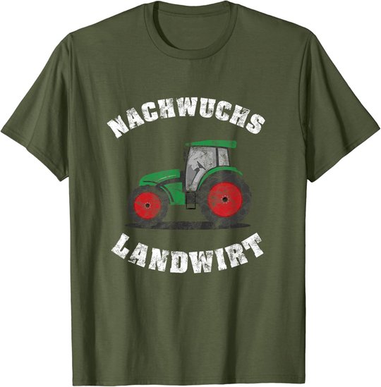 Nachwuchs Landwirt Traktor Kinder Trecker Shirt