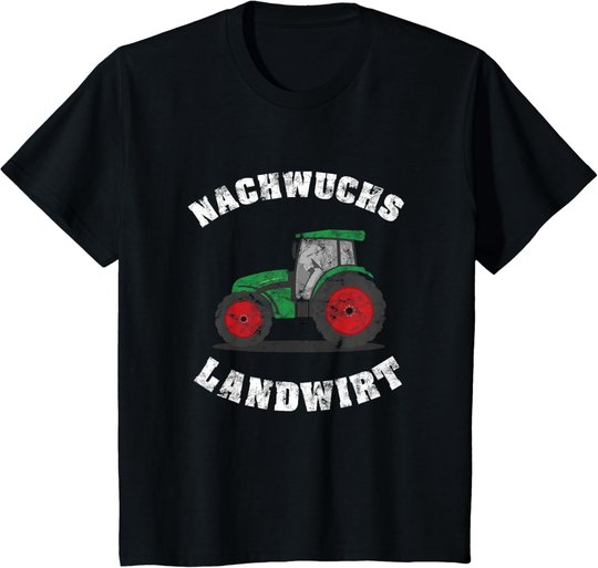 Nachwuchs Landwirt Traktor Kinder Trecker Shirt