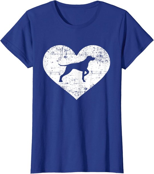 Deutsch Kurzhaar Herz T-Shirt