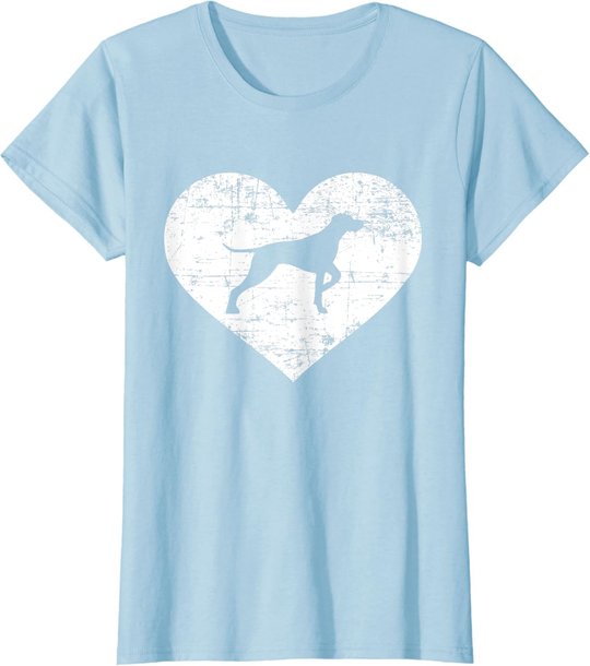 Deutsch Kurzhaar Herz T-Shirt