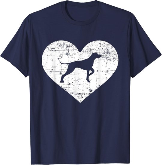 Deutsch Kurzhaar Herz T-Shirt