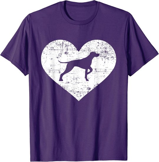 Deutsch Kurzhaar Herz T-Shirt