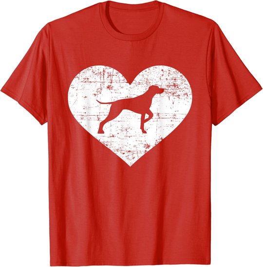Deutsch Kurzhaar Herz T-Shirt