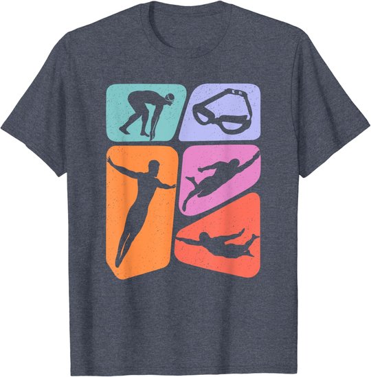 Schwimmen Schwimmsport Schwimm Jungen Schwimmer Kinder T-Shirt