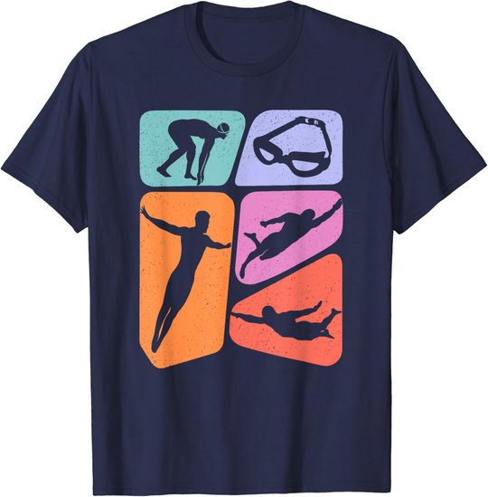 Schwimmen Schwimmsport Schwimm Jungen Schwimmer Kinder T-Shirt