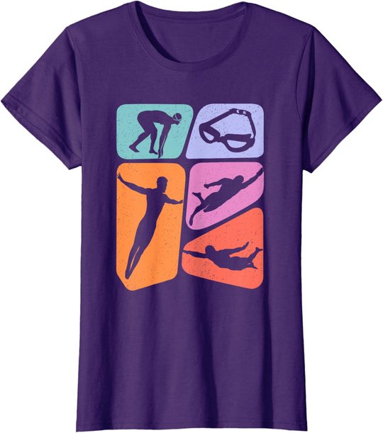 Schwimmen Schwimmsport Schwimm Jungen Schwimmer Kinder T-Shirt