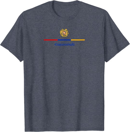 Armenien Wappen Logo Emblem Armenische Flagge Westasien Kultur T-Shirt