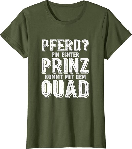 Quadfahrer Atv Quad Quads 4x4 Extremsport Motocross Geschenk T-Shirt