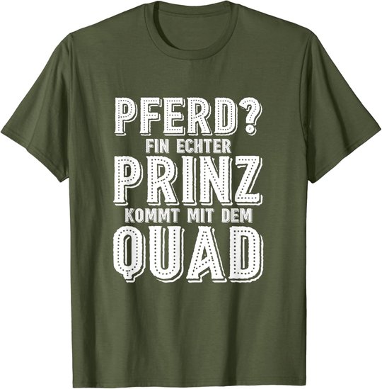 Quadfahrer Atv Quad Quads 4x4 Extremsport Motocross Geschenk T-Shirt