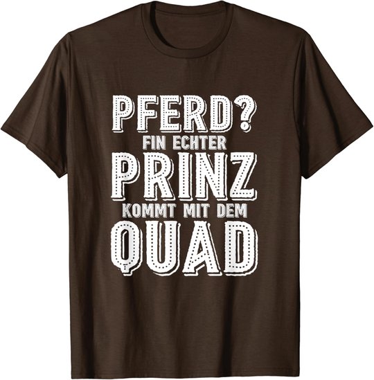 Quadfahrer Atv Quad Quads 4x4 Extremsport Motocross Geschenk T-Shirt