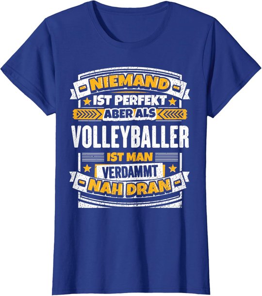 Lustiges Volleyballer Geschenk I Volleyball Sport T-Shirt