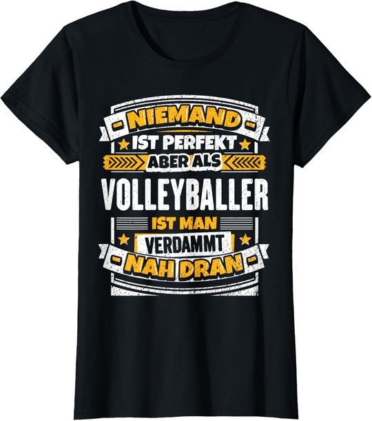 Lustiges Volleyballer Geschenk I Volleyball Sport T-Shirt
