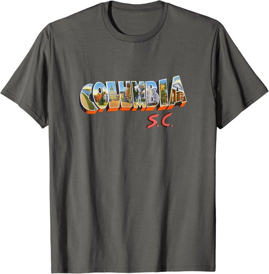Columbia South Carolina SC Retro Vintage T-Shirt