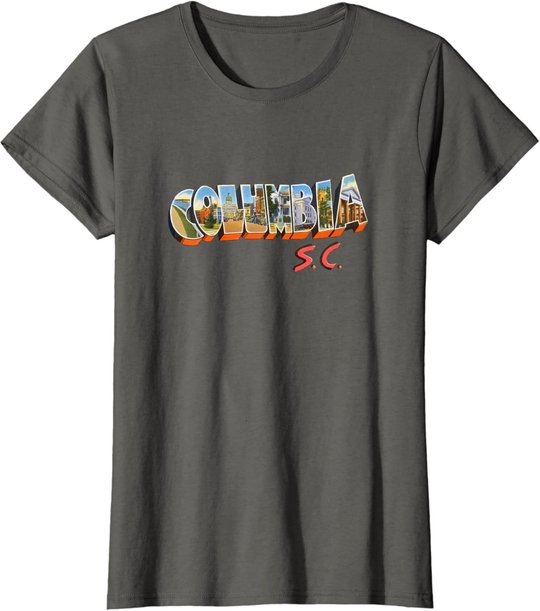 Columbia South Carolina SC Retro Vintage T-Shirt