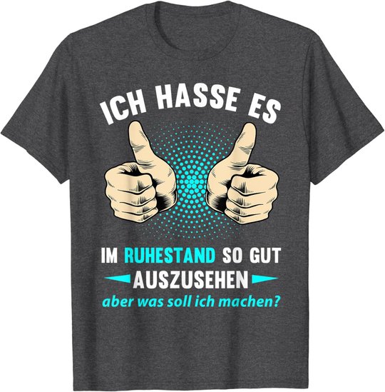 Rentner Rente Ruhestand Pension Pensionierung Geschenk T-Shirt