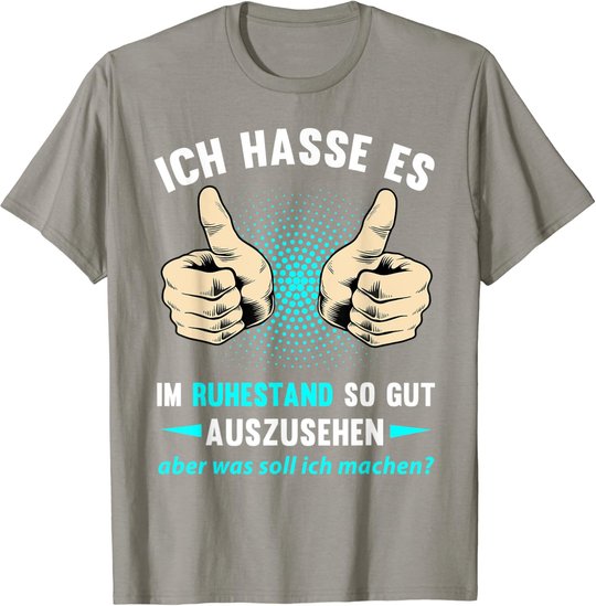 Rentner Rente Ruhestand Pension Pensionierung Geschenk T-Shirt