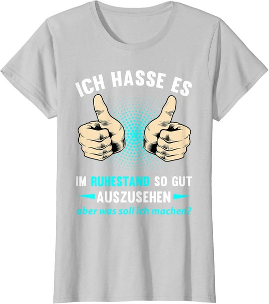 Rentner Rente Ruhestand Pension Pensionierung Geschenk T-Shirt