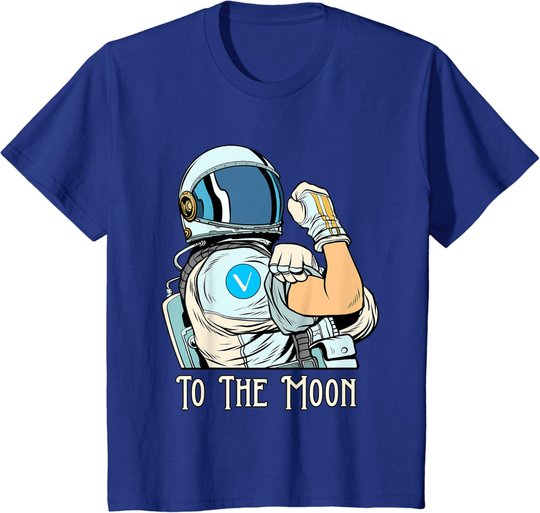 Crypto Currency Talk - Fun VET Vechain We Can Do It Merch T-Shirt