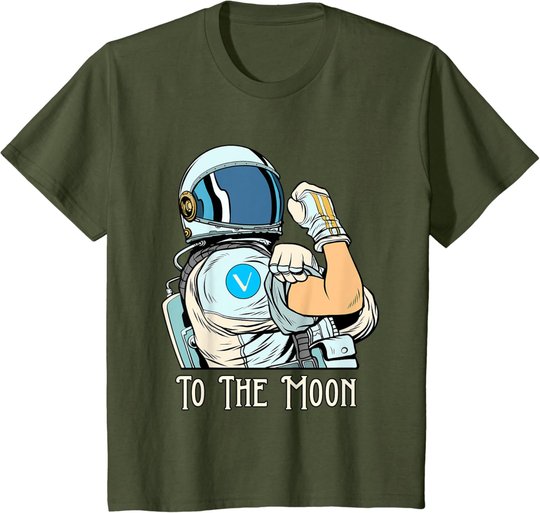 Crypto Currency Talk - Fun VET Vechain We Can Do It Merch T-Shirt