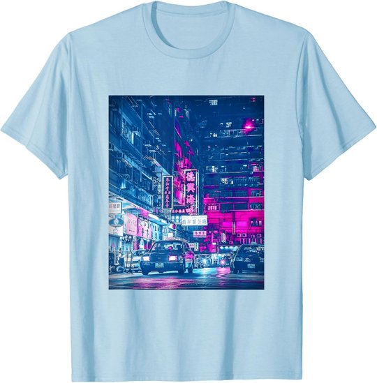 Aesthetic Cyber Vaporwave Style Dream Japan Tokyo Osaka T-Shirt