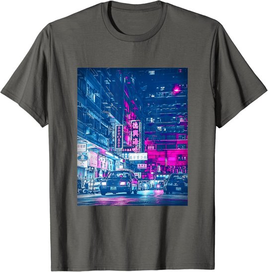 Aesthetic Cyber Vaporwave Style Dream Japan Tokyo Osaka T-Shirt