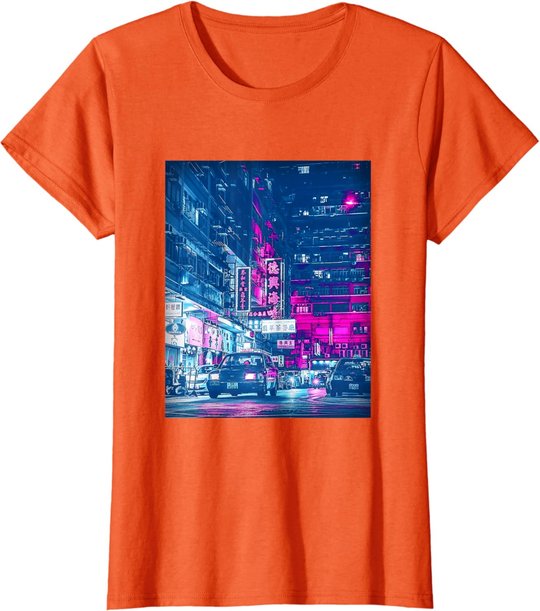 Aesthetic Cyber Vaporwave Style Dream Japan Tokyo Osaka T-Shirt