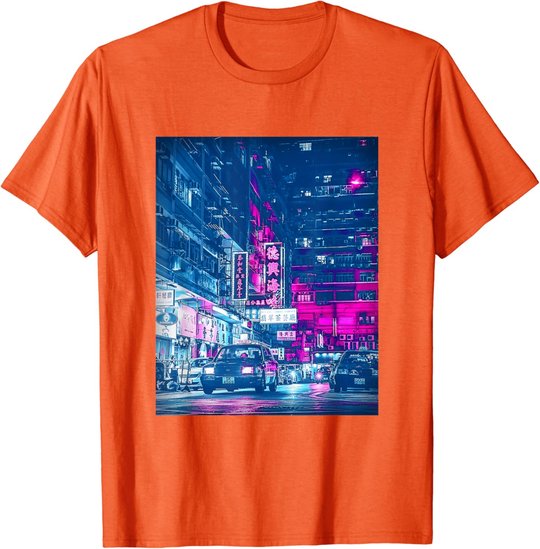 Aesthetic Cyber Vaporwave Style Dream Japan Tokyo Osaka T-Shirt