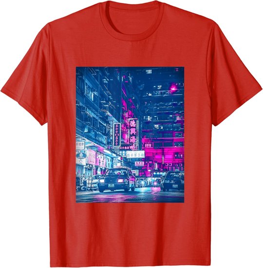 Aesthetic Cyber Vaporwave Style Dream Japan Tokyo Osaka T-Shirt