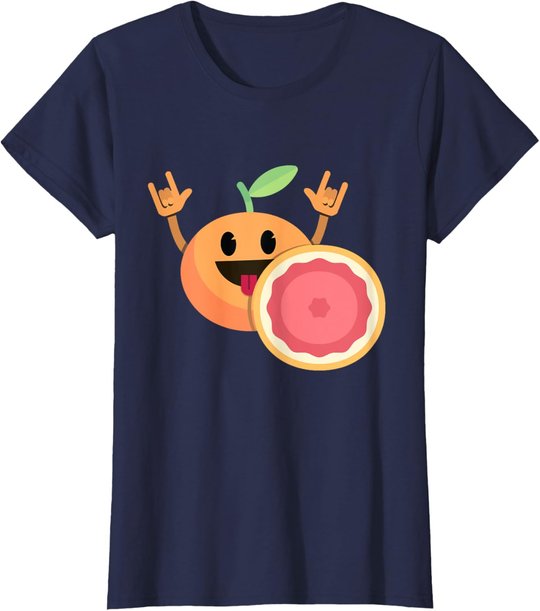 Dancing Grapefruit T-Shirt Funny Dance Fruit Dancer Gift Tee