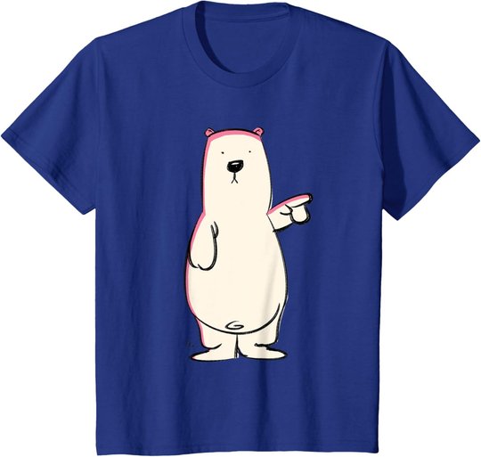 Eisbär Shirt Kinder Damen Herren | Eisbär Tshirt Kinder T-Shirt