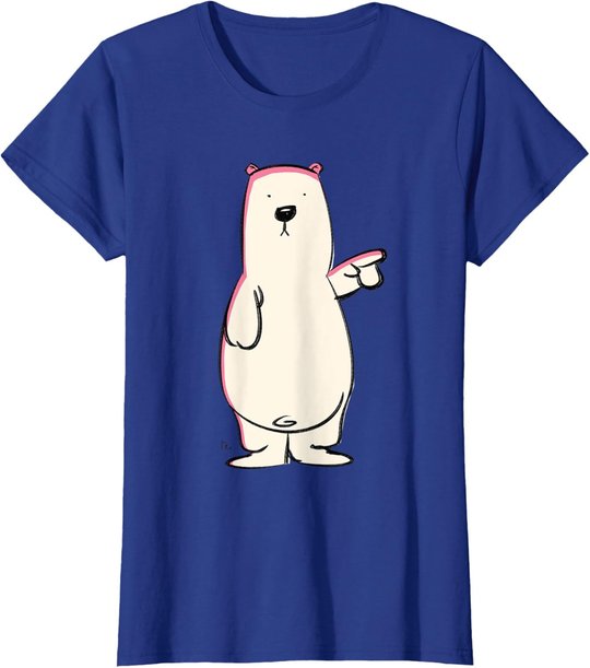 Eisbär Shirt Kinder Damen Herren | Eisbär Tshirt Kinder T-Shirt