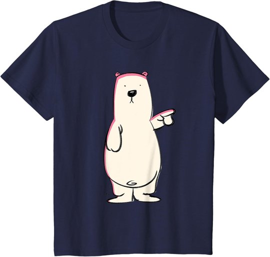 Eisbär Shirt Kinder Damen Herren | Eisbär Tshirt Kinder T-Shirt