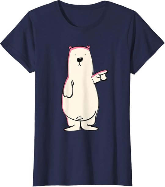 Eisbär Shirt Kinder Damen Herren | Eisbär Tshirt Kinder T-Shirt