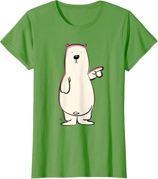 Eisbär Shirt Kinder Damen Herren | Eisbär Tshirt Kinder T-Shirt