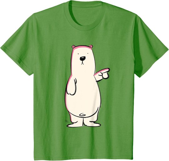 Eisbär Shirt Kinder Damen Herren | Eisbär Tshirt Kinder T-Shirt