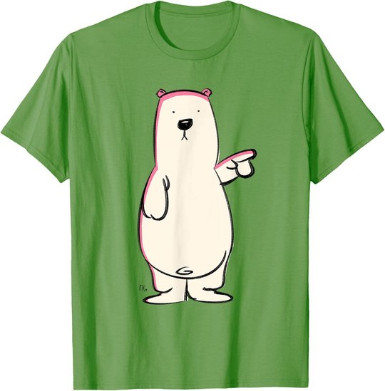 Eisbär Shirt Kinder Damen Herren | Eisbär Tshirt Kinder T-Shirt