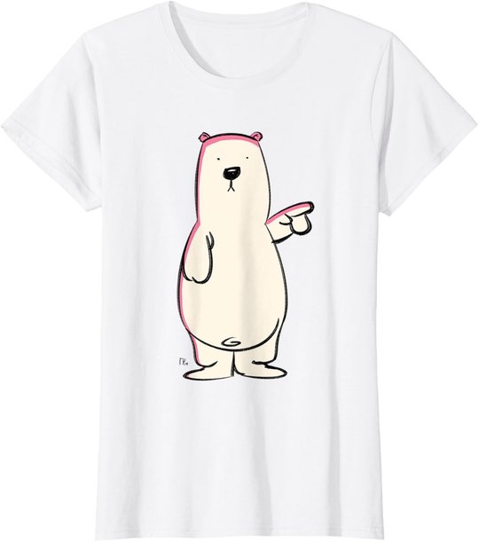 Eisbär Shirt Kinder Damen Herren | Eisbär Tshirt Kinder T-Shirt