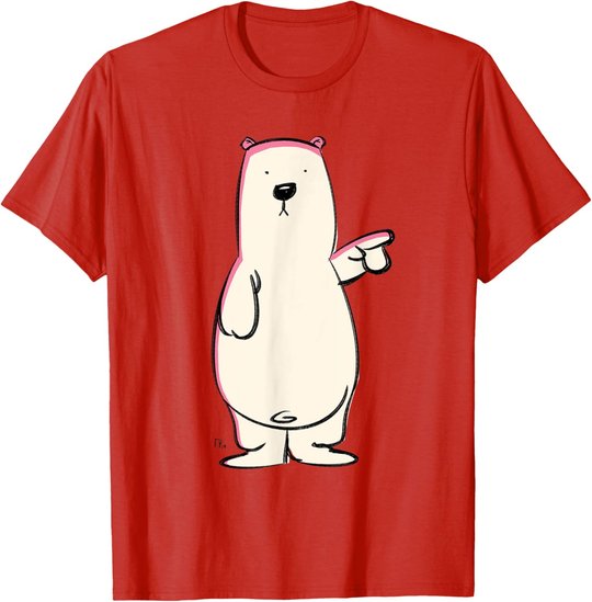 Eisbär Shirt Kinder Damen Herren | Eisbär Tshirt Kinder T-Shirt