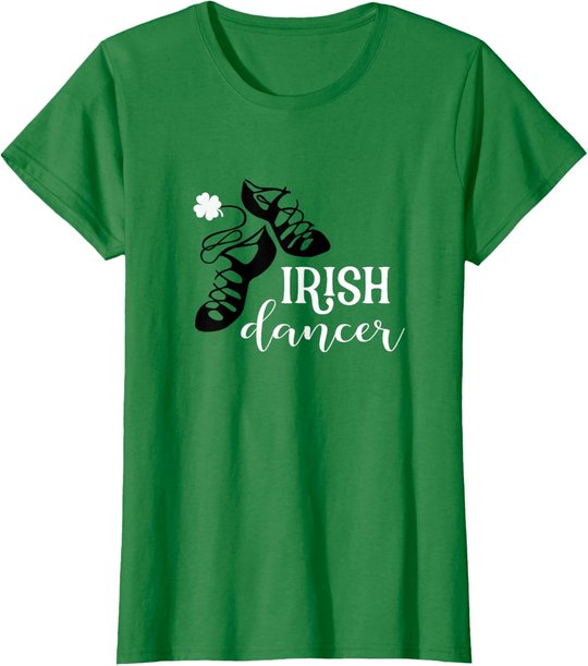 Irish Dancer T Shirt, Irish Dance Soft Shoes Tee