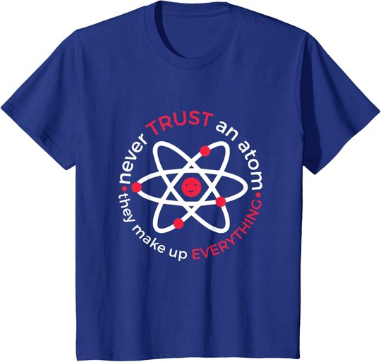 Wissenschaft Mathematik Physik Chemie Tshirt Atom Nerd Geek T-Shirt