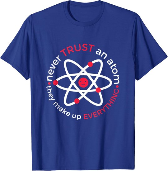 Wissenschaft Mathematik Physik Chemie Tshirt Atom Nerd Geek T-Shirt