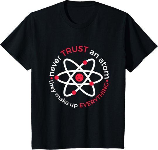 Wissenschaft Mathematik Physik Chemie Tshirt Atom Nerd Geek T-Shirt