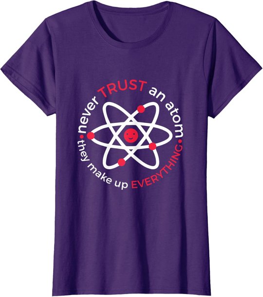 Wissenschaft Mathematik Physik Chemie Tshirt Atom Nerd Geek T-Shirt