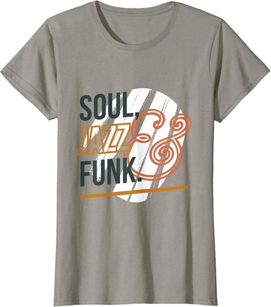 Jazz Jungen soul funk Musik genre Saxophon vintage Trompete T-Shirt