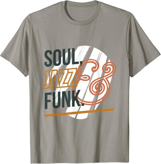 Jazz Jungen soul funk Musik genre Saxophon vintage Trompete T-Shirt