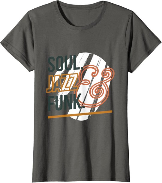 Jazz Jungen soul funk Musik genre Saxophon vintage Trompete T-Shirt