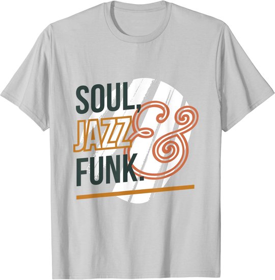Jazz Jungen soul funk Musik genre Saxophon vintage Trompete T-Shirt