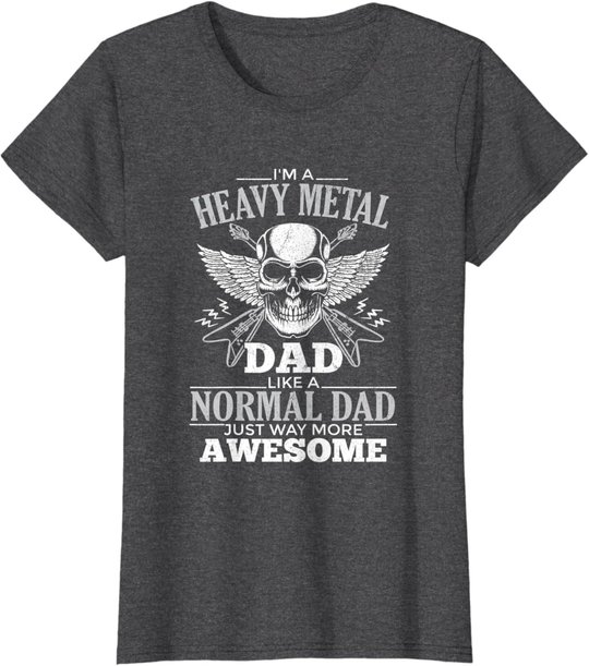 Heavy Metal Dad T-Shirt für Punk Rock Music Lover T-Shirt
