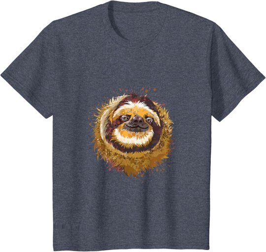 Faultier Shirt Damen Kinder Faultier Liebhaber Geschenk T-Shirt