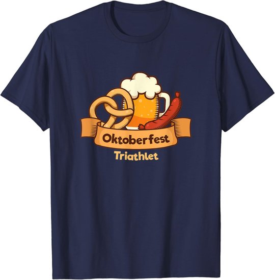 Herren Oktoberfest Outfit Brezel Bier Wurst Lederhose Dirndl Ersatz T-Shirt